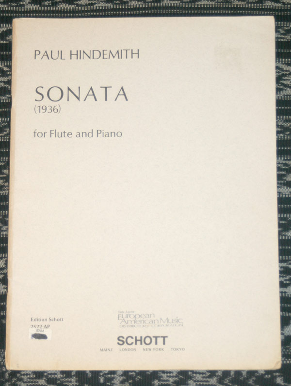 hindemith oboe sonata sheet music